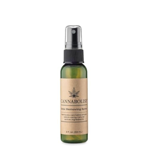 Cannabolish Wintergreen Smoke Odor Removing Spray and Air Freshener, 2 fl. oz. Travel Size