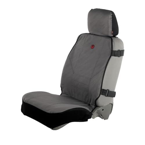 Chris Kyle Seat Covers, Easy to Install Front and Bench Seat Covers for Car, Truck, and SUV, Tactical 3.0 (Gray)