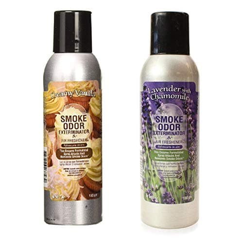Tobacco Outlet Products - Creamy Vanilla and Lavender With Chamomile Smoke Odor Exterminator 7oz Sprays 2 Pack (1 Each)