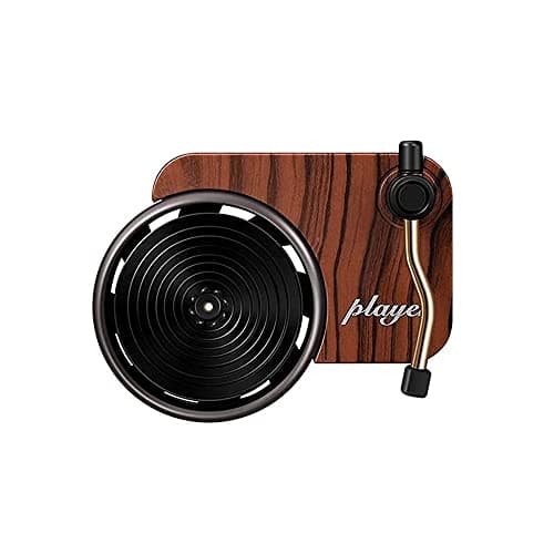GOGOLIN Car Air Freshener, Phonograph Record Player Design Turntable Diffuser