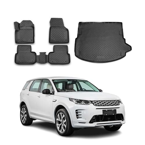 Custom Floor Mats & Cargo Liners for Land Rover Discovery Sport 2015-2019 Black