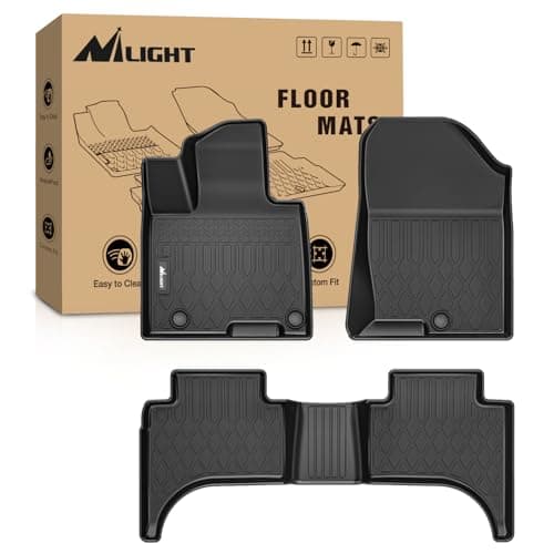 Nilight Floor Mats for Hyundai Santa Cruz 2022 2023 2024 2025 2026 All Weather Custom Fit Heavy Duty Floor Liners