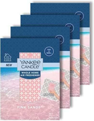 Yankee Candle Pink Sands Whole Home Air Freshener (Pack of 4)