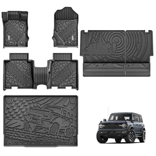 Ford Bronco Rubber Floor Mats