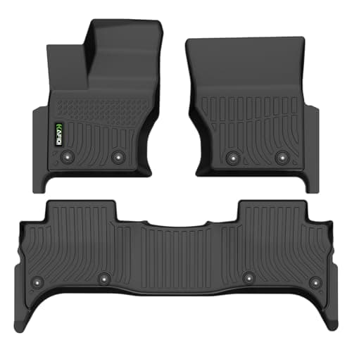 HAFIDI Floor Mats Custom for Range Rover Sport 2014-2022(Only for Range Rover Sport) All Weather Protection TPE Heavy Duty Non-Slip Automotive Floor Liners Fits Full Set Accessories, Black