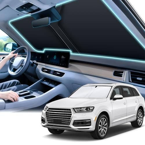 SINGARO 300T Universal Car Windshield Sun Shade