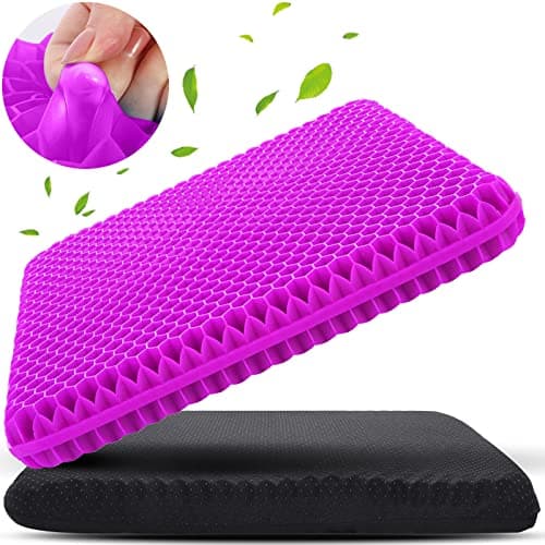 KYSMOTIC Gel Seat Cushion for Long Sitting (Large & Thick)