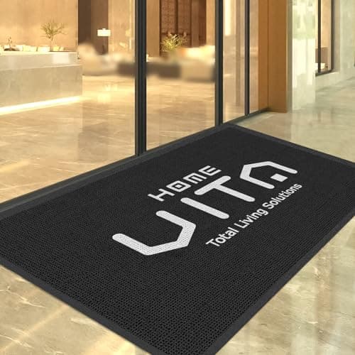 YDBDoormat Custom Personalized Commercial Floor Mat with Any Logo Size Color Entryway Welcome Doormat Entrance Carpet for Business Indoor/Outdoor Non-Slip Durable Wear Resistance